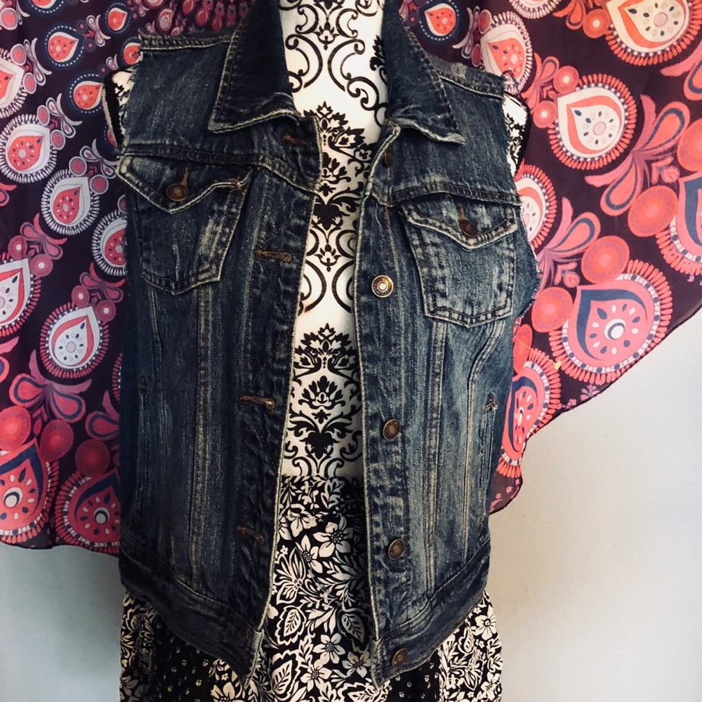 💜DENIM VEST💜